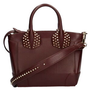 CHRISTIAN LOUBOUTIN Red Leather Shoulder Bag